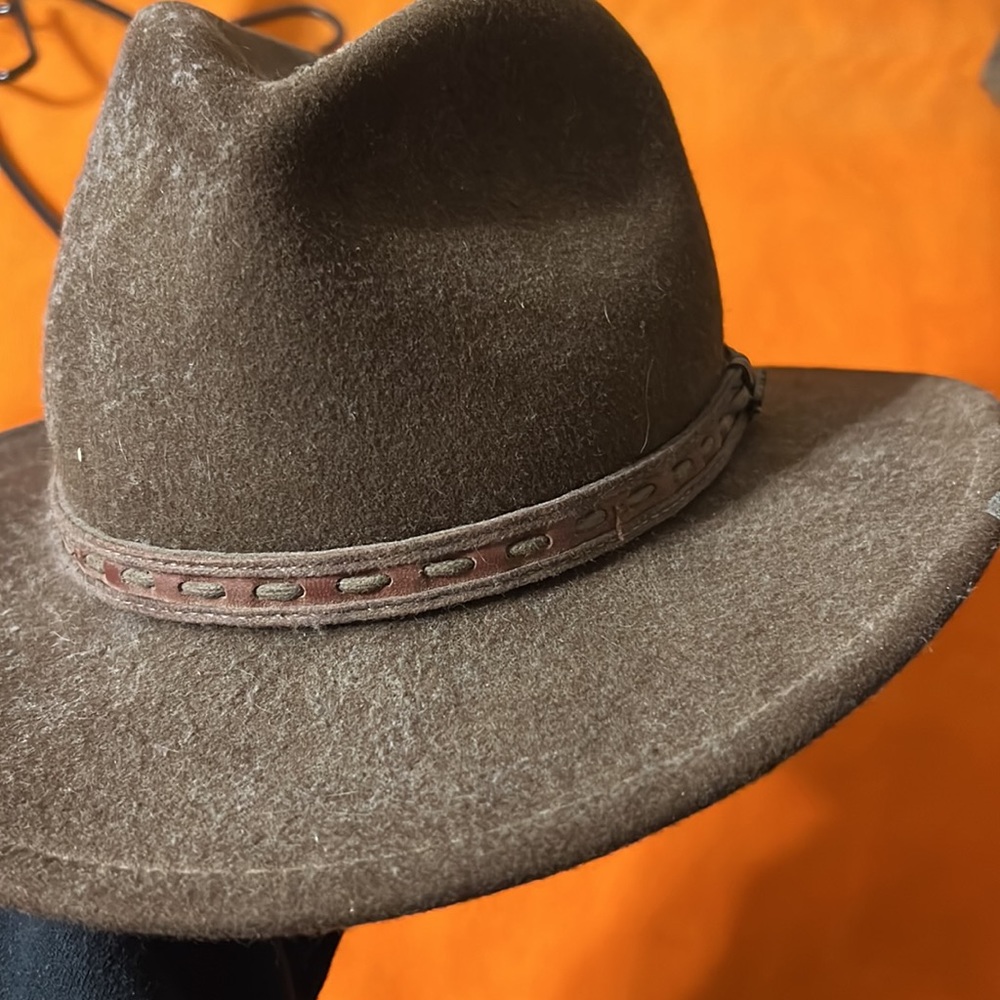Handmade Wool Scala Cowboy Hat Kids